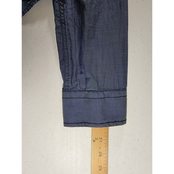 Hugo Boss Blue Men's Long Sleeve Button Shirt - Large - Picture 5 of 8